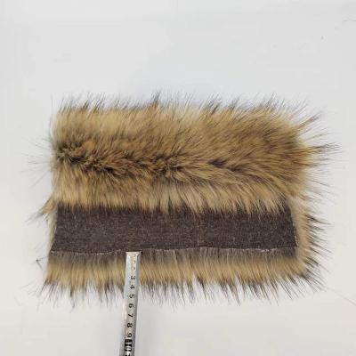 China Auto Upholstery Selling 2400gm Width 185cm Luxurious High Quality Artificial Plush Fabrics Fake Fox Fur for sale