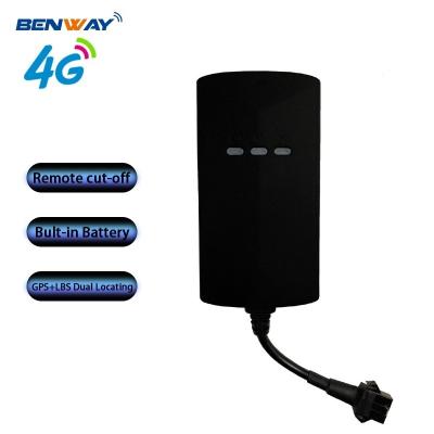 China Real Time 2G+4G GPRS/SMS Benway Car Tracking Device 4G GPS Tracker For Vehicle Motorcycle With Remote Controller Anti Theft Alarm for sale