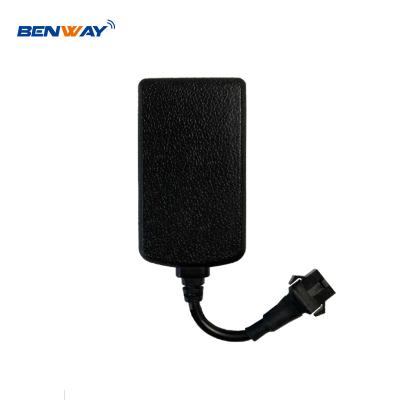 China Built-in Antennas Waterproof Benway ET300 Mini Anti-Thieft Device, Motorcycle GPS Tracker with Vibration Alarm Motor Cut and Backup Battery for sale