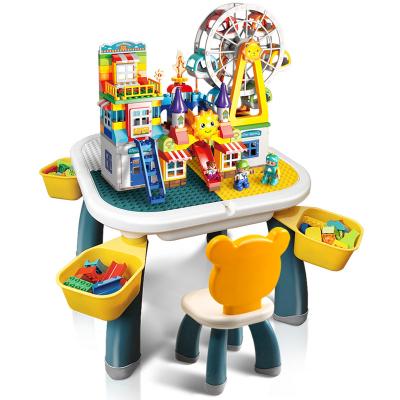 China Toy Anyuan Boy Factory Custom Multi Purpose Building Block The Multi-Function Desk Toy Table for sale