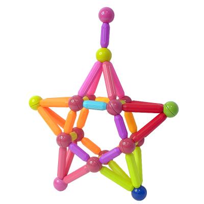 China Wholesale Kids Educational Magnetic Building Block Toy Sticks Game Toys Magic Magnet Ball Toys For Children for sale