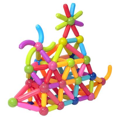 China Kids Building Block Toy Amazon Selling DIY Children's Educational Magnet Ball Toys Magnetic Stick Toys Game for sale