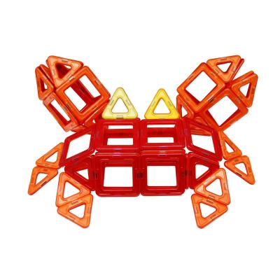 China DIY TOY New Arrivals Baby And Preschool Polygons Magnet Biuliding Tile Toys Suppliers for sale