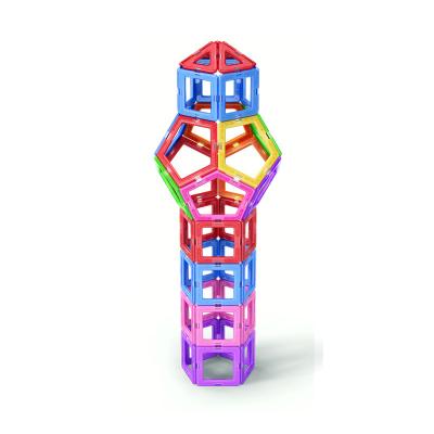 China DIY TOY Hot Selling Amazon New Educational Toys Building Block Magnetic Tiles For Children for sale