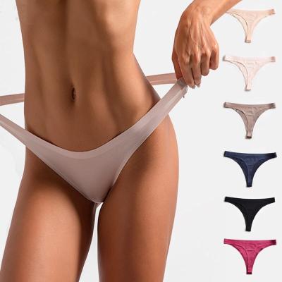 China 2021 Hot Selling Custom Made Invisible Panties Antibacterial Seamless Underwear for sale