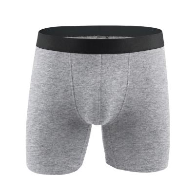 China Antibacterial OEM Customized Plus Size Underwear Boxer Briefs Men Cotton for sale