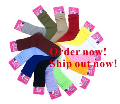 China New Fashion QUICK DRY Luxury Slouch Socks For Women 80s Scrunchie Slouch Socks for sale