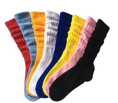 China New Fashion Cotton Seller Custom Thick Slouchy Heavy Extra Long Wholesale Fashionable QUICK DRY Socks Red Slouch Socks For Women for sale