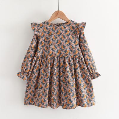 China OEM Breathable Kids Dress 3-7 Years High Quality Cotton Accept Customized Design Logo Autumn Spring Girls Dresses for sale