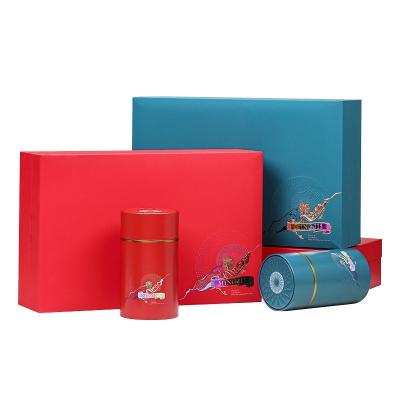 China Gift & Luxury Customized Craft Printing Paper Tea Set Gift Box Tea Packing Box for sale