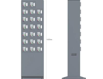 China Aluminum metal case mobile phone charging station metal cabinet mobile phone charging station battery cabinet for sale