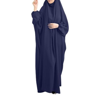 China Polyester Abaya Dubai Dress Muslim Abaya Plain Designs Women Muslim Dress Middle East Abaya for sale