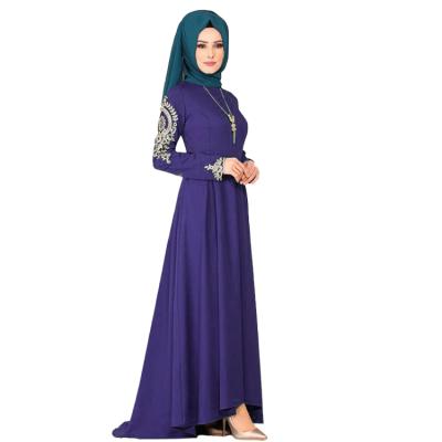 China Polyester New Arrival Hot Selling Abaya Dress Comfortable Thin Arab Abaya for sale