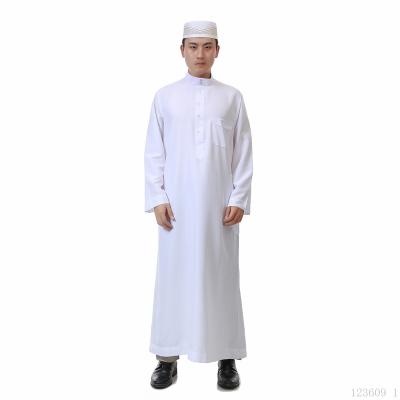 China Men's Long Sleeve Length COTTON Matchyou Men's Muslim Kaftan Thobe Robe Arab Muslim Suits Saudi Arabia Pakistan Kurta for sale