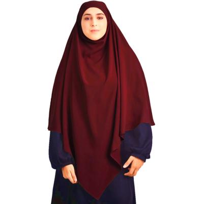 China Matchyou Women Polyester Clothing Abayah Muslim Islam Jilbab Abaya Hijab Rollover Protection Islam khimar for sale