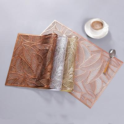 China Europe Hollow PVC Table Napkin For Wedding Party Hotel for sale