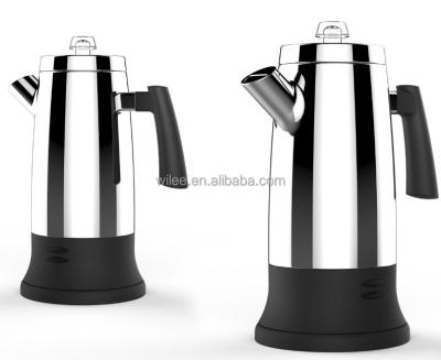 China Electric Stainless Steel Stainless Steel Espresso Coffee Percolator for sale