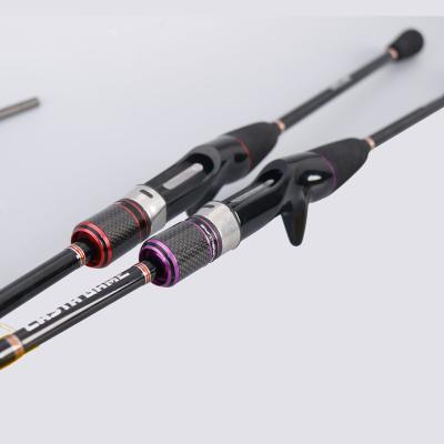 China Alpha Carbon Butt Insert Sensitive Titanium Tilt MH Fishing Rod Carbon Tip Squid Octopus Fishing Rod for sale