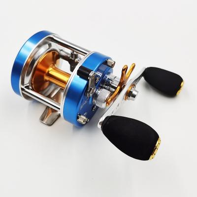 China Saltwater and Freshwater Baitcasting Trolling Reel Fishing Reel Alpha All Metal Fishing Reels Drum Fishing Trolling Reel for sale