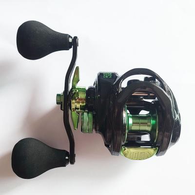 China Saltwater and Freshwater Baitcasting Reel Fishing Alpha New Products Magnetic Brake System 7.3:1 Left Hand Drag 10+1BB High Speed ​​Power 9kg Baitcasting Fishing Reels some big for sale