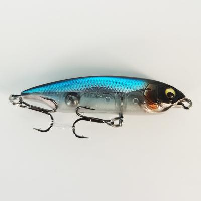 China Vivid Swimming Action Sinking Hard Plastic Baits Lure Alpha Sinking Swimbait Baits Pencil Fishing Lure Jerkbait Hard Lure for sale