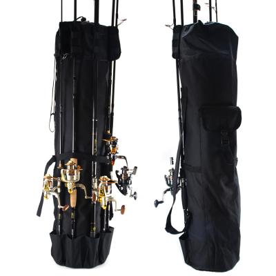 China Water Make Resistant Alpha Customized Outdoor Round Tube Shoulder Fishing Tackle Waterproof Fishing Rod Bag for sale