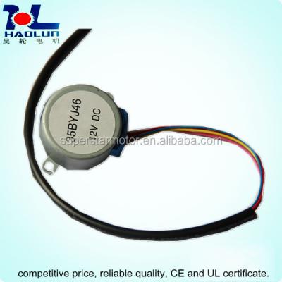 China Waterproof 35BYJ46 12V DC stepping motor, for air conditioner for sale