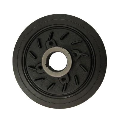 China Crankshaft Steel Pulley For L200 4D56 MD110165 MD304557 MD376608 MD376609 23124-42001 for sale