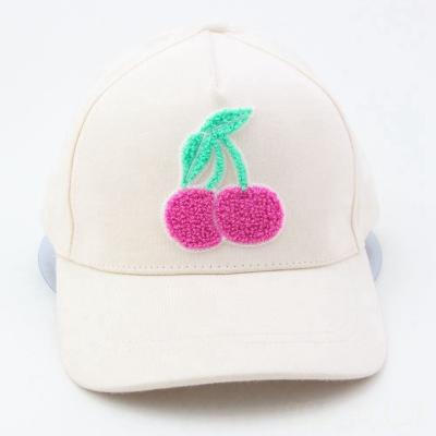 China Cute JOINT Towel Embroidery Kids Caps 6 Panel Outdoor Baseball Cap Casual Sports Custom Hats for sale