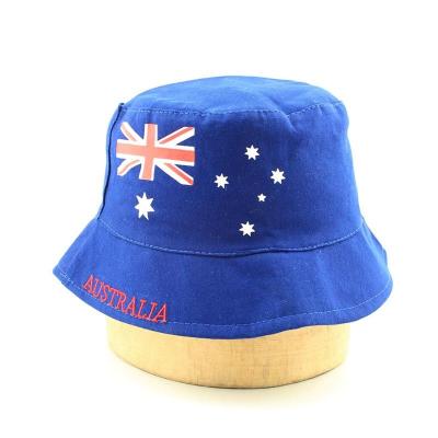 China Western Waterproof 60Cm Waxed Cotton Canvas Wave Watermelon Bucket Hat Sunshade Cowboy Hats Wemanes Summer Weed Leaf Hat for sale