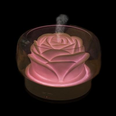 China Ultrasonic Electric Car Air Purifier Home Light Aromatherapy Machine Essential Oil Aroma Diffuser for sale