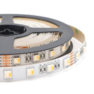 China Office/park/hotel/road high quality waterproof DC12/24V 19.2W/m 3-5 years warranty SMD5050-60 RGBW LED flexible strip light for sale