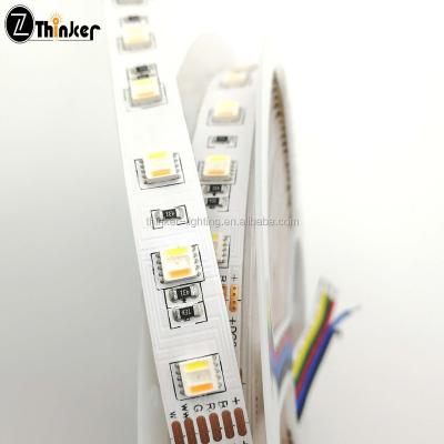 China PCB+LED Thinker High Brightness 24v 5050 RGB+WW+CW TDC 5in1 Led Strip For Sale for sale