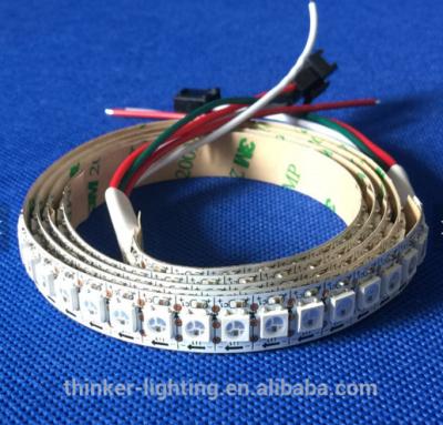 China High Quality Copper Thinker WS2812B 144leds/m Pixel Led Strip for sale