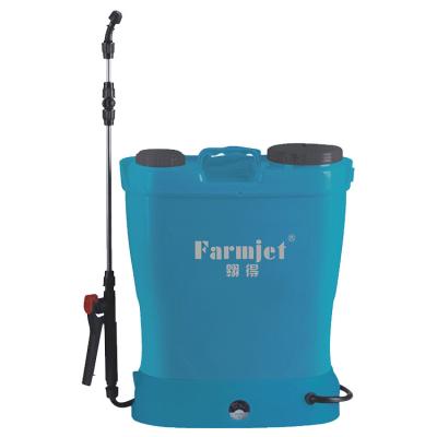 China Farmjet 16L 18L 20L New Design Knapsack Agriculture Liquid Customized Electric Pesticide Sprayer New With Rechargeable Lead Acid Battery for sale