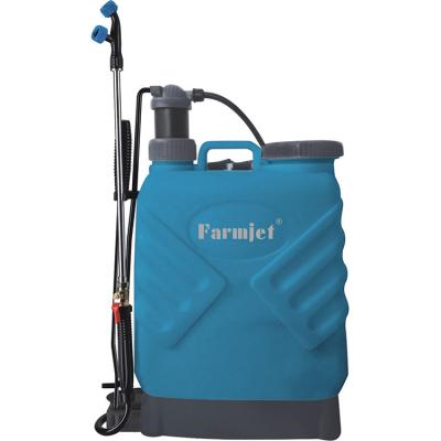 China Spraying Pesticide Stainless Steel Agriculture Sprayer Lance Spray Tank Knapsack Manual Hand Pressure Pump 16L/20L Farmjet Liquid for sale