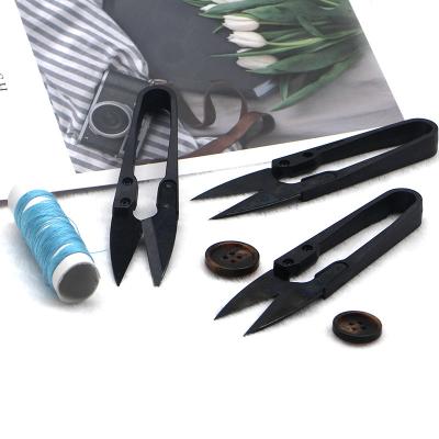 China Embroidery factory direct thread scissors U-shape small scissors cross stitch cutting tools clothes work scissors for sale