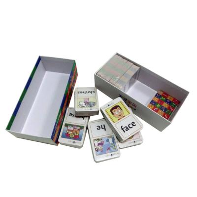 China Cheap High Quality Paper Sides Custom PlayingCard Playing Card Set Playing Cards Chess Education Learn English Alphabet Flash Card for sale