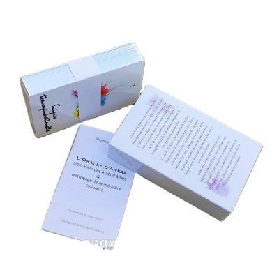 China Custom Paper Printing Playing Educational Card Games for sale