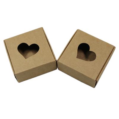 China Recyclable Cardboard Box Custom Cake Hollow Out Box Jewelry Box Packaging With Window for sale