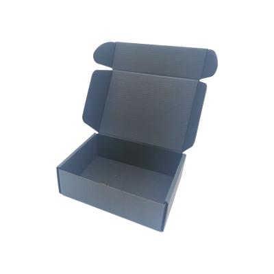 China Recyclable Custom Thick Logo Gift Box Bulk Mailing Box Carton Shipping Box Gray for sale