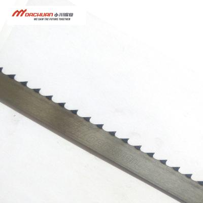 China The Cheap Meat Bone Cutter Strip. High Speed ​​Straight Smooth Edge Saw Blade Through Welded Length 1600mm for sale