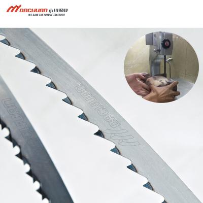 China Meat Bone Cutting Hot Sale 1740mm Frozen Meat Fish Bone Band Saw Blade Per Welded Length for sale