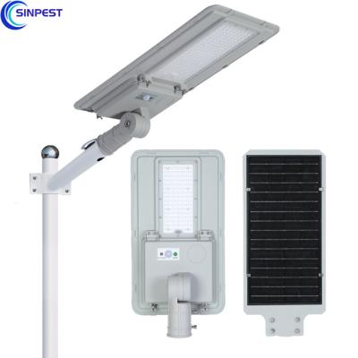 China ROAD high power all in one 100w180w ip65 waterproof smd outdoor led solar street light for sale