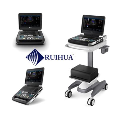 China Manufacturer Brand RUIHUA Medical Electronic Ultrasound Doppler Acrylic Cardiac Handheld Ultrasound Scanner Cheap for sale