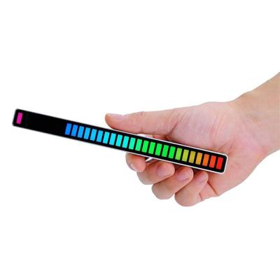 China RGB Music Sensor Rhythm Lamp Top Sell Amazon LED Car Creative Ambient Light Noise Triggered Colorful Music Sensor Rhythm Lamp for Car Home for sale