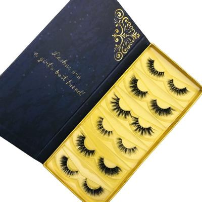 China New OEM Private Label Custom Black Silk Soft 3D Packaging Natural Silk False Mink False Lashes Synthetic Individual Eyelash Extension Sexy Box for sale