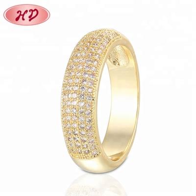 China Latest CLASSIC Gold Finger Ring Designs Women's Ring Jewelry for sale