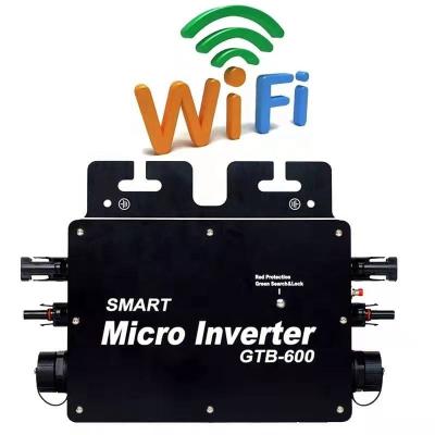 China Off-Grid Solar System Micro Grid Tie Inverter System On Grid Microinverter 400W Stand By WIFI APP Mobile Communication Micro Inverter Microinversor for sale