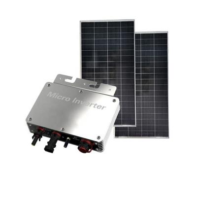 China WVC-350W On Grid Solar System Stand By Wvc Inverter Mobile Micro Solar Panel Kits WIFI APP Micro Inverter 245*202*60mm for sale